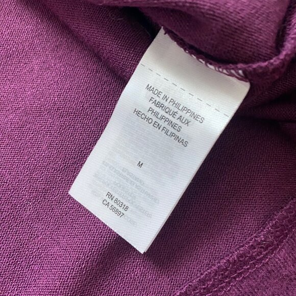 Lucky Brand Purple Crew Neck Pullover Sweater - Picture 10 of 14